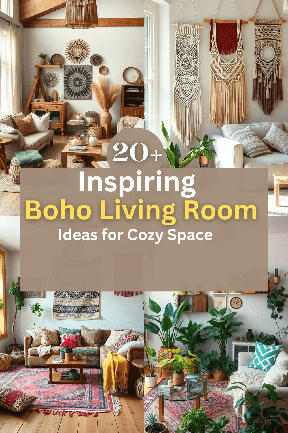 Read more about the article 20+ Inspiring Boho Living Room Ideas for a Cozy Space