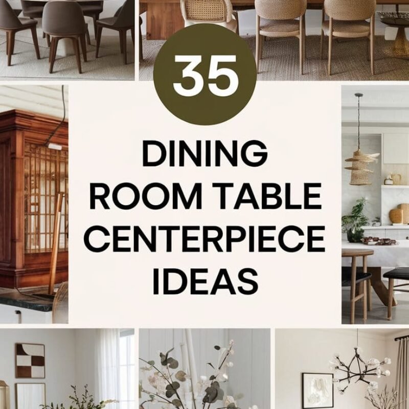 35 Stunning Dining Room Table Centerpiece Ideas for Every Season