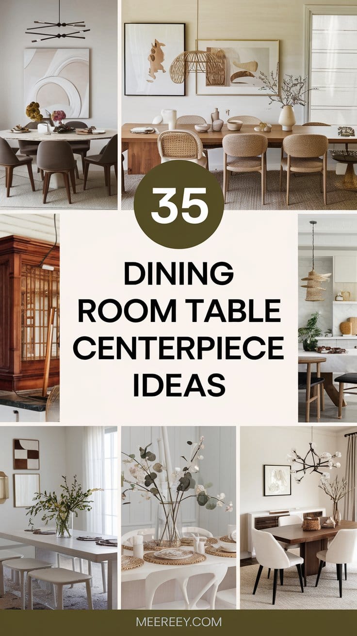Read more about the article 35 Stunning Dining Room Table Centerpiece Ideas for Every Season