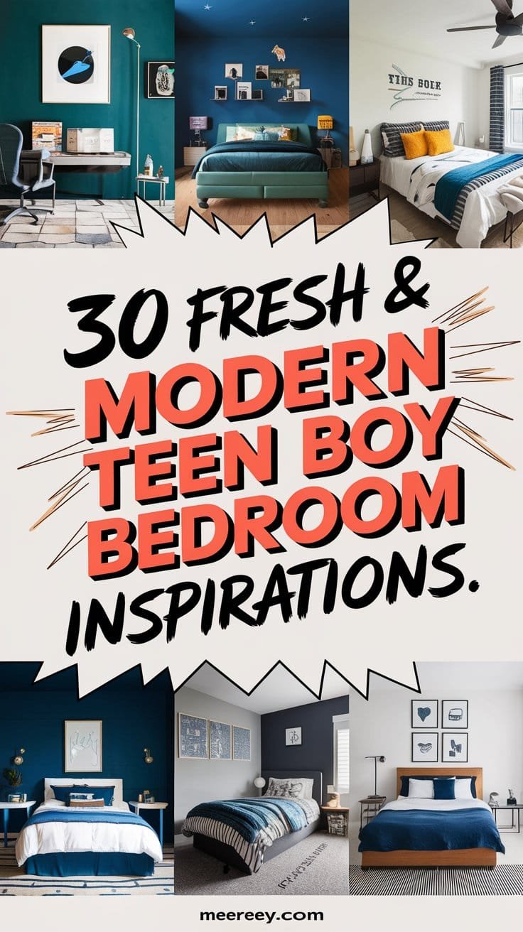 Read more about the article 30 Fresh & Modern Teen Boy Bedroom Inspirations