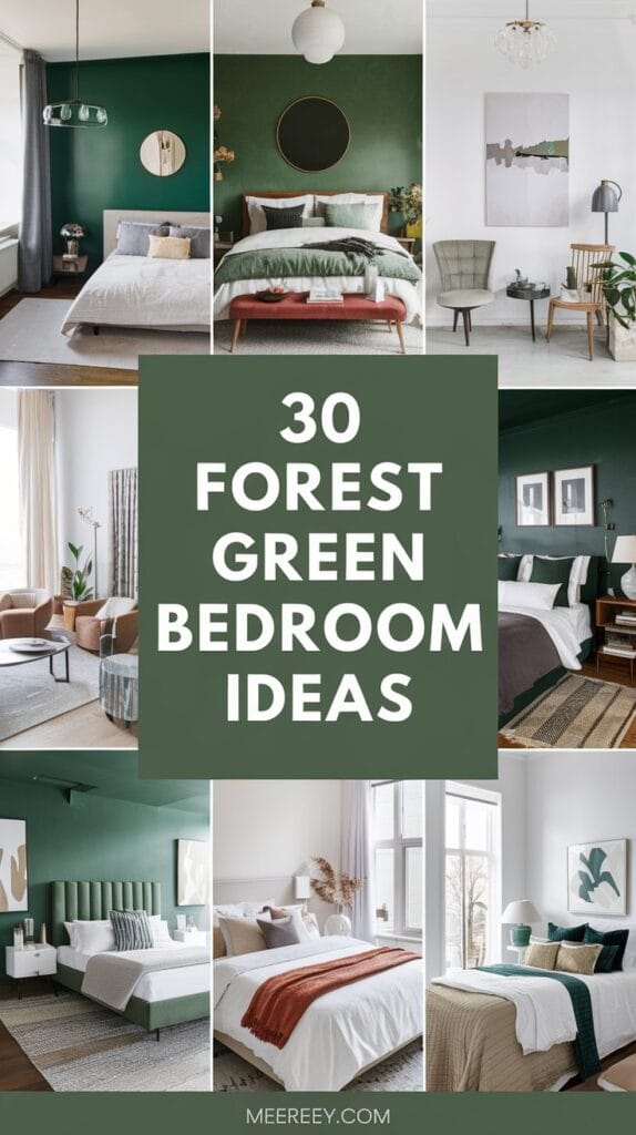 30 Forest Green Bedroom Ideas For A Cozy And Stylish Retreat - Meereey