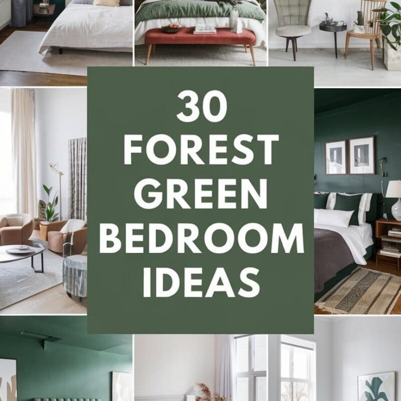 30 Forest Green Bedroom Ideas for a Cozy and Stylish Retreat