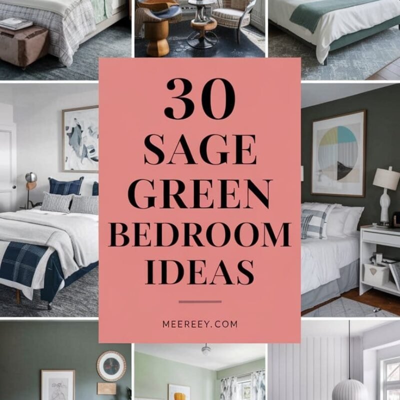 30 Sage Green Bedroom Ideas for a Serene and Stylish Space in 2025