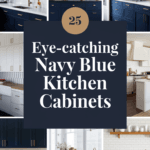 25 Eye-Catching Navy Blue Kitchen Cabinets for a Modern Makeover